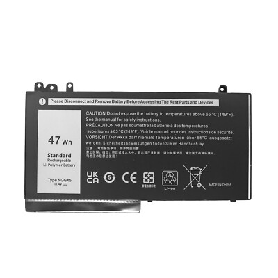 NGGX5 Battery For Dell Latitude E5270 E5470 E5570 Precision M3510 Series JY8DF