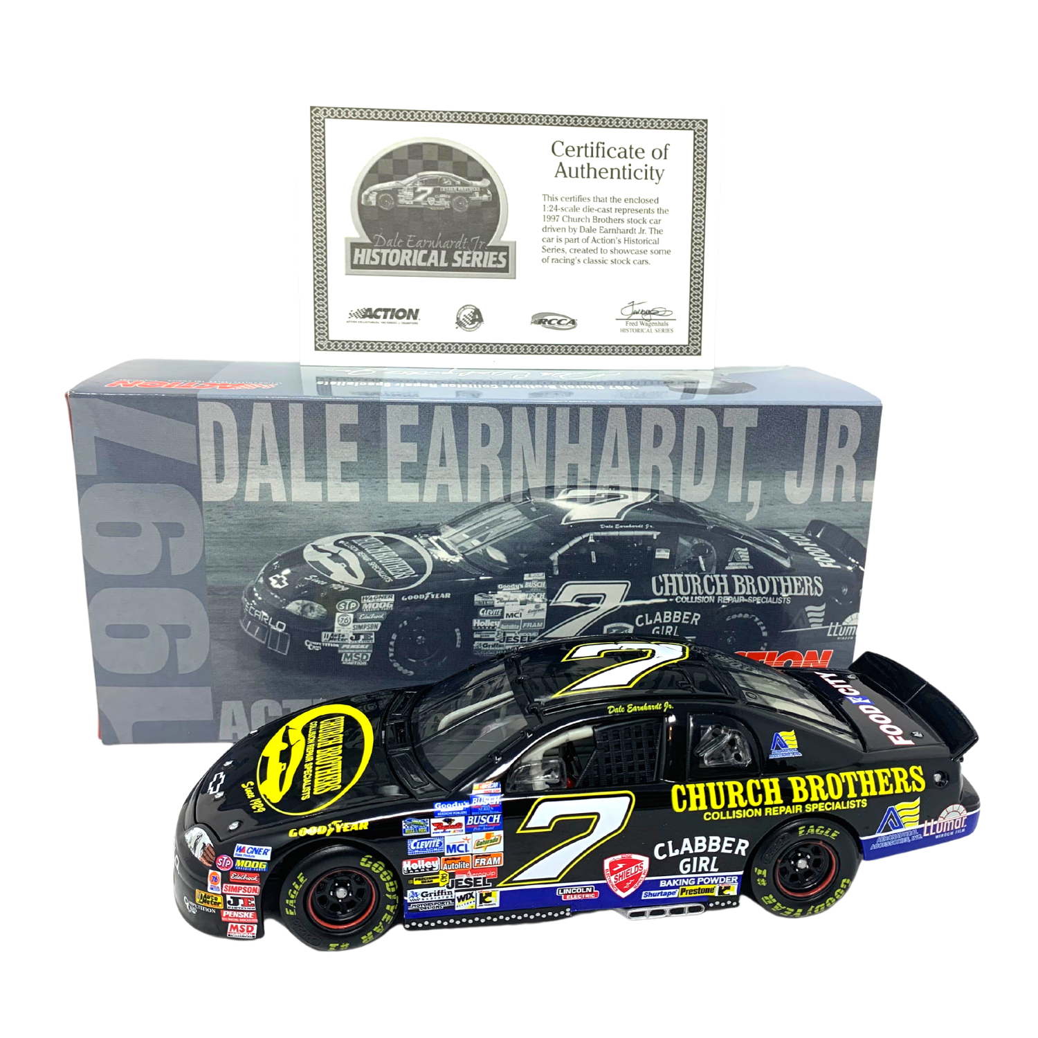 Action Nascar Historical #7 Dale Earnhardt Jr. Church