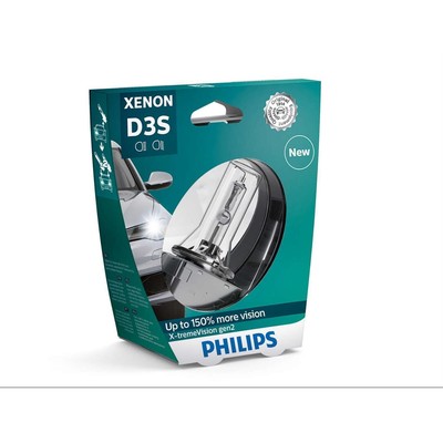 Philips X-tremeVision gen2 D3S Xenon Brenner bis zu 150% mehr Licht 35W 42V