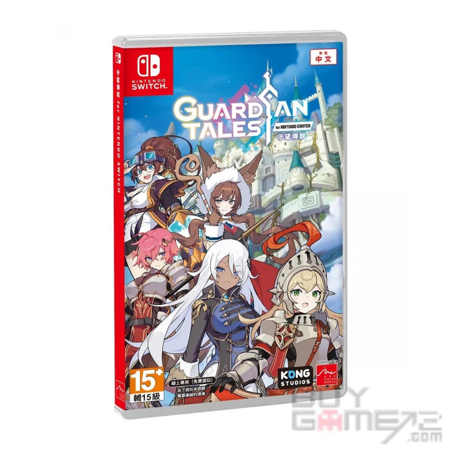 ガーディアンテイルズ アジア版 switch ニンテンドースイッチ NEW Switch Guardian Tales (HK, ENGLISH/ Chinese/ Japanese