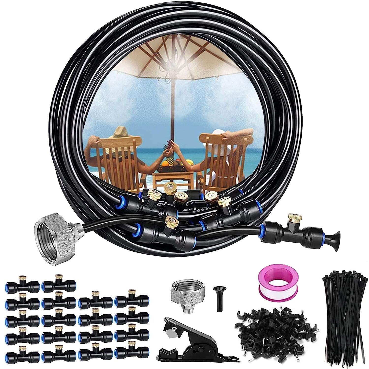 Nebulizzatore Ad Ultrasuoni GRONGU - Per Fontane, Acquari, Piccoli Stagni, Effetto Nebbia