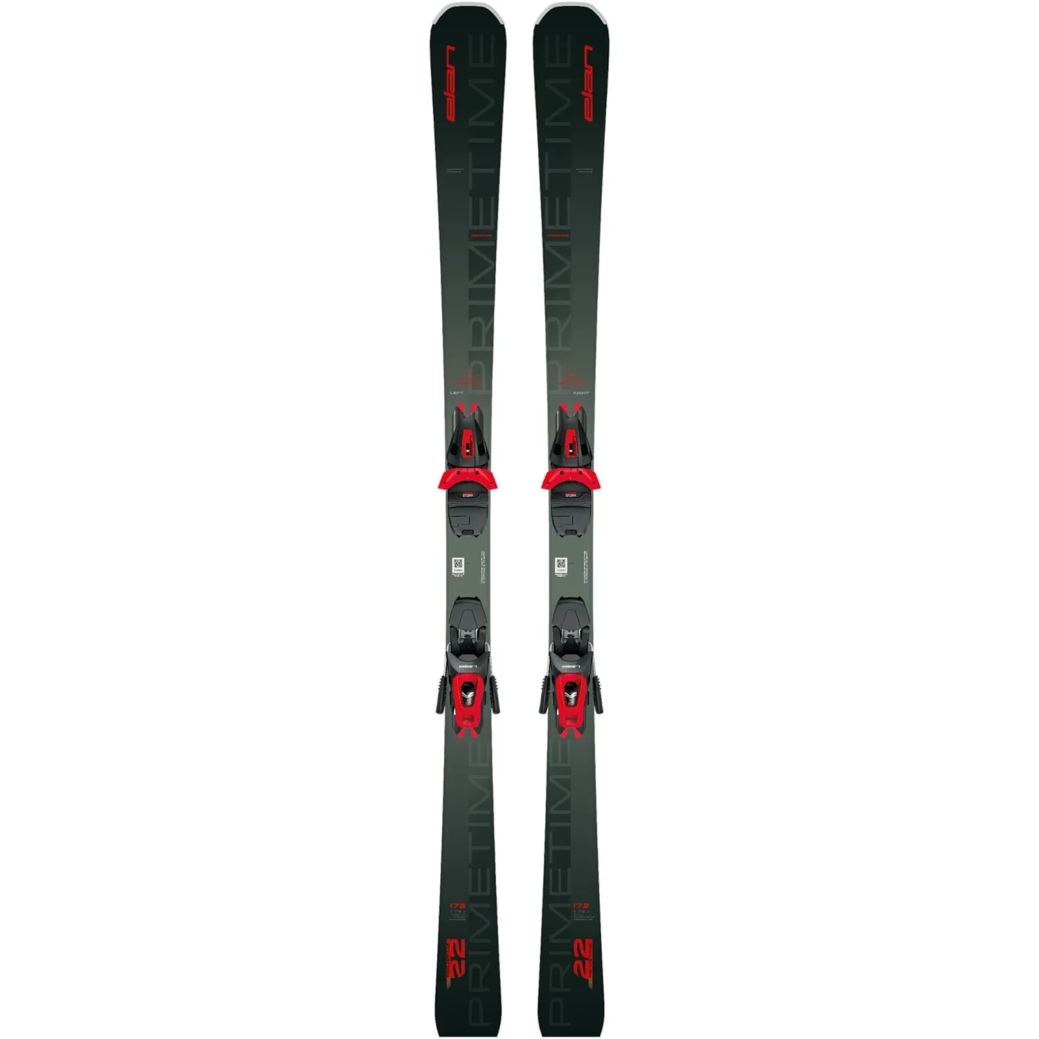 Elan Primetime 22 PS Skis 2024 + EL 10.0 - 179 cm - FREE SHIPPING Elan Primetime 22 PS Skis 2024 + EL 10.0 - 179 cm - FREE SHIPPING