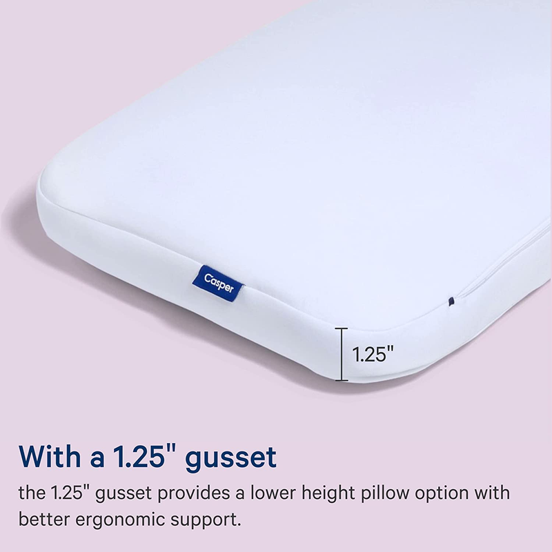 Sleep Foam Pillow, Standard, White