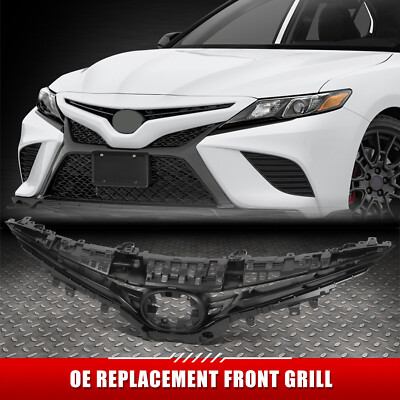 Для 21-22 Toyota Camry Hybrid LE/XLE в стиле OE Передняя решетка радиатора с эмблемой