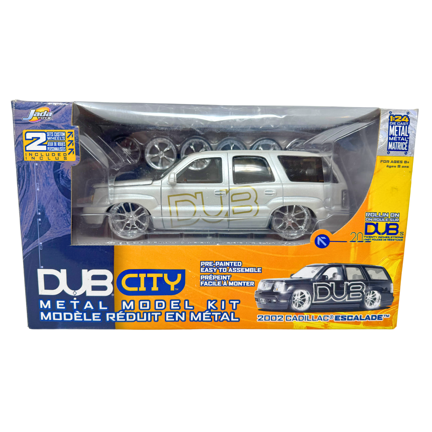 ミニカー 2002 CADILLAC ESCALADE DAB CITY Jada Toys Dub City 2002 Cadillac Escalade Ext 1:24 Scale | eBay