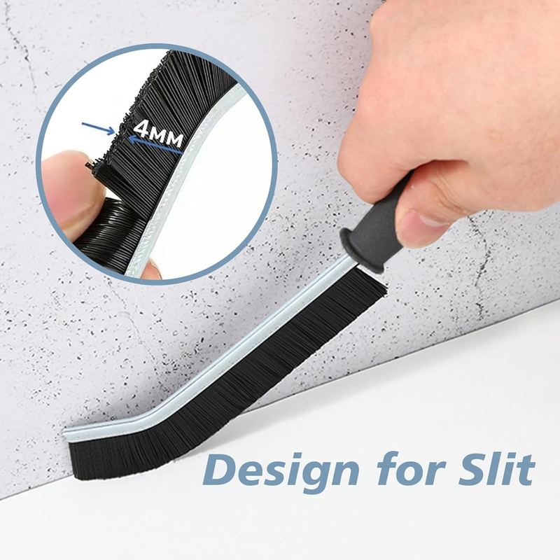 Crevice Cleaning Brush Magic Brush Tool, Bathroom Tile Groove Gap Radiator Windo