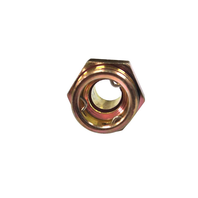2pcs Steel Transmission Oil Cooler Line Connector M14 * 1.5 Male