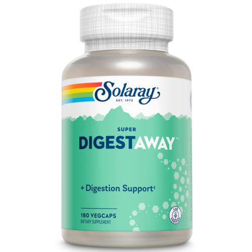 Solaray Super Digestaway Capsules, 180 Count