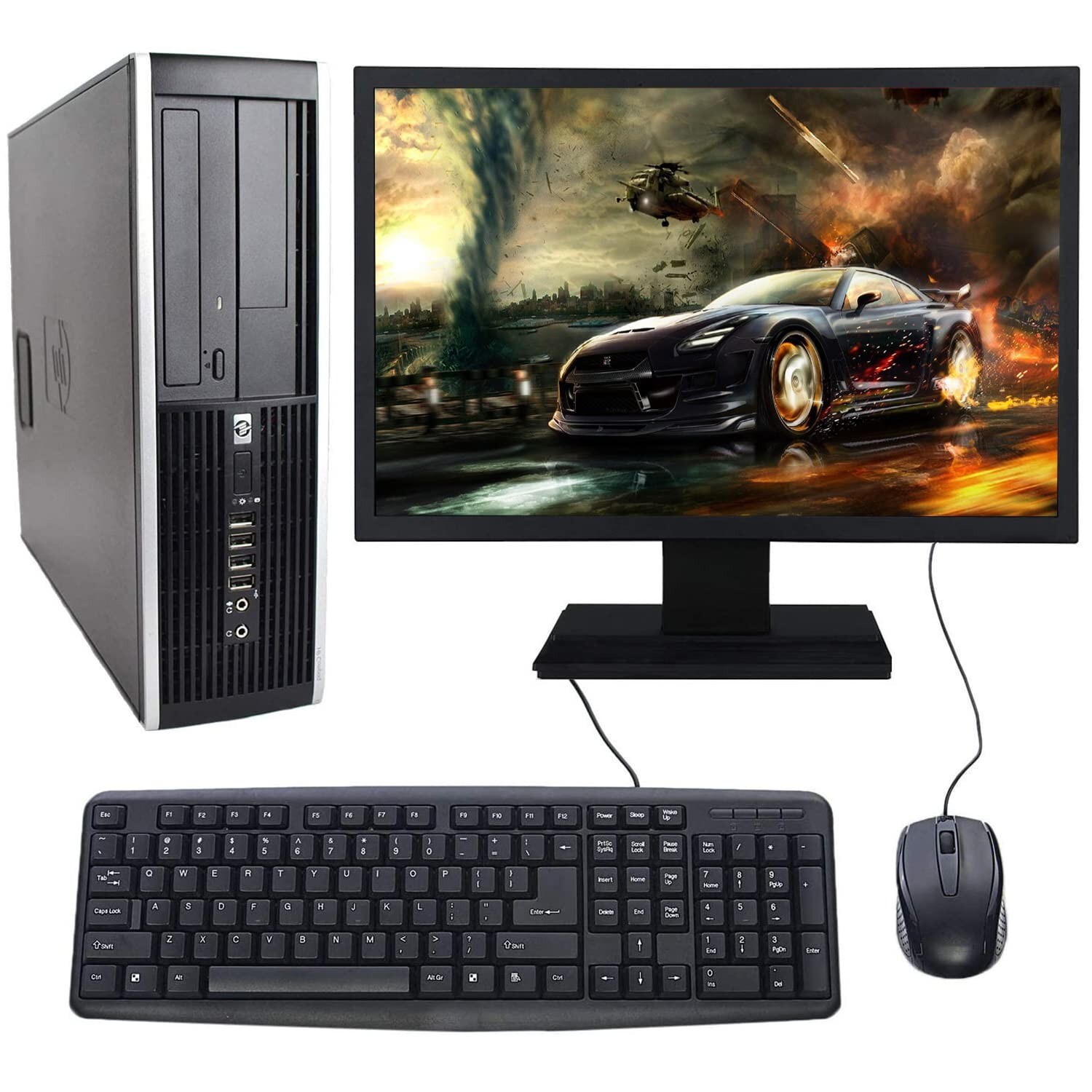Hp・Intel Core i5-7世代・8GB・500GB・DVD・Win10 HP Desktop i5 Computer SFF PC 8GB RAM 500GB HDD Windows 10
