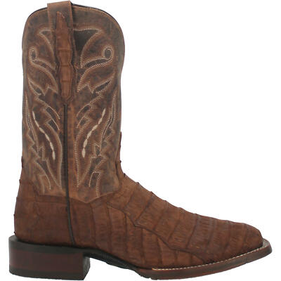 Pre-owned Dan Post Men's Mickey Caiman Boot Dp4896 In Brown