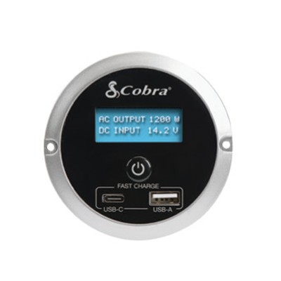 Cobra CPIALCDG1 Remote On/Off Controller With Fast Charge Usb New