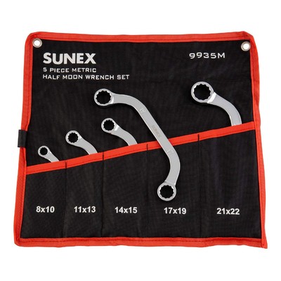 9935M Metric Half Moon Wrench Set, 5-Piece