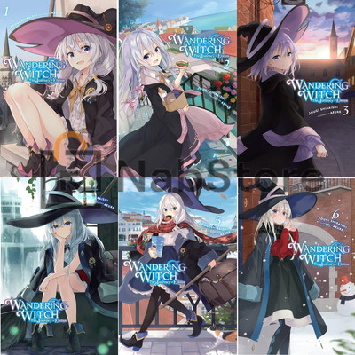 Wandering Witch: The Journey of Elaina Light Novel Volumes 1-13 English Version