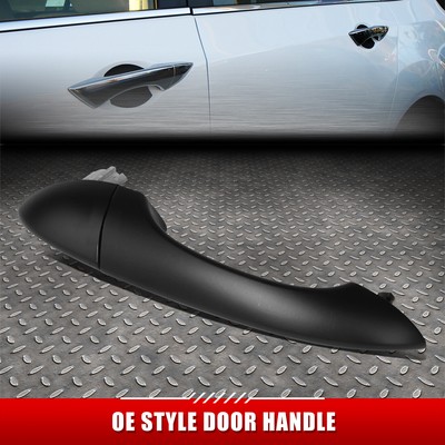 ДЛЯ 00-06 BMW X5 ЧЕРНАЯ НАРУЖНАЯ РУЧКА ПЕРЕДНЕЙ/ЗАДНЕЙ ПРАВОЙ ДВЕРИ БЕЗ ЗАМОЧНОЙ СКВАЖИНЫ