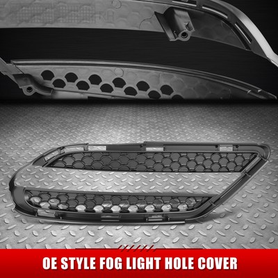 Для 07-13 S350 S400 S450 S550 Exc AMG Черная рамка передней правой боковой противотуманной фары