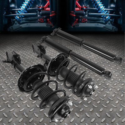 Для 05-17 Honda Odyssey Передние стойки с винтовой пружиной в сборе + Задние амортизаторы