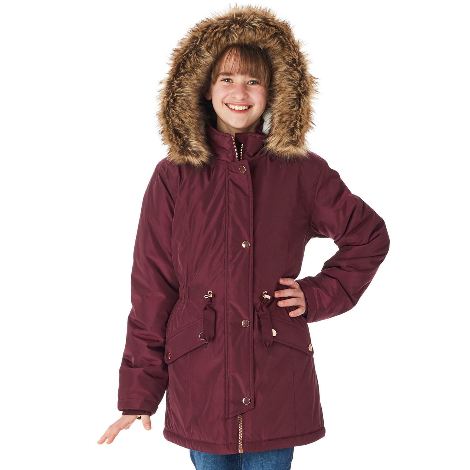 Member's Mark Girl's Wind Resistant Ultimate Parka Jacket Member's Mark Girl's Wind Resistant Ultimate Parka Jacket