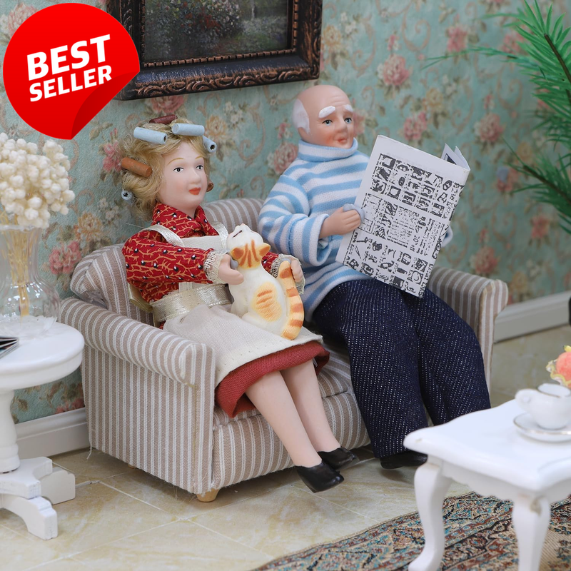 1:12 Scale Dollhouse People Miniature 6