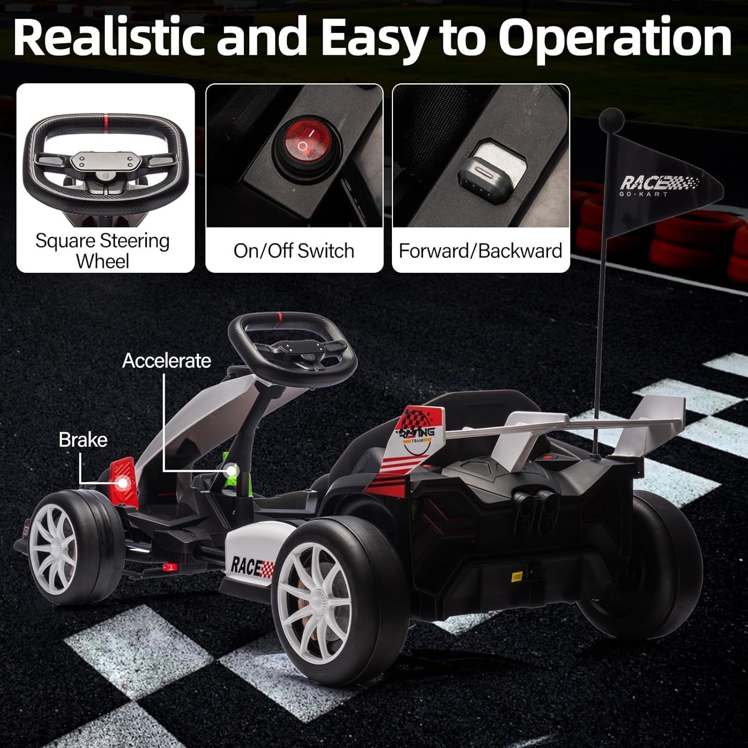 24V Electric Go Kart