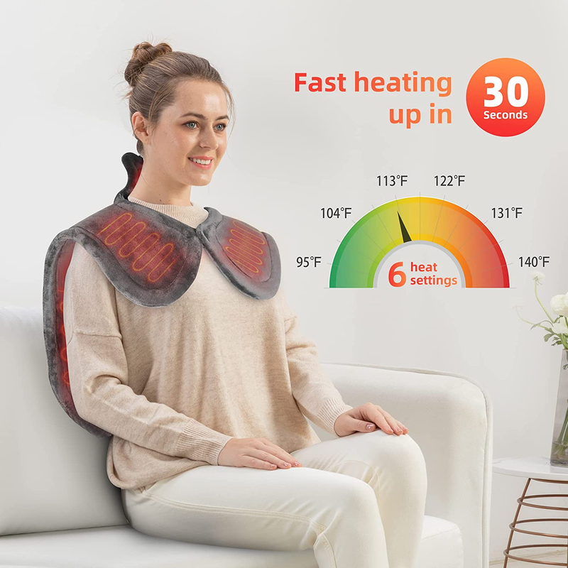 Neck Back Shoulder Pain Relief Wrap Washable