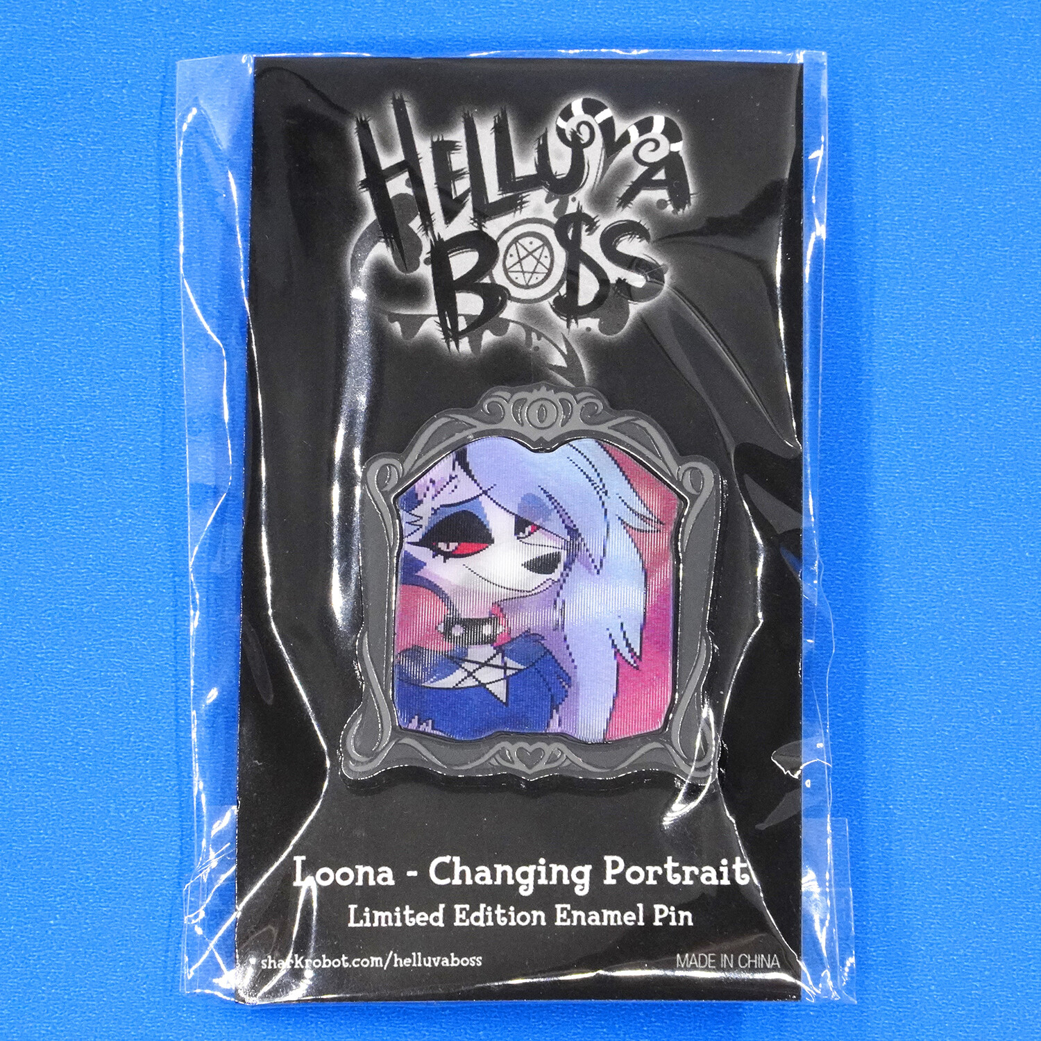 Helluva Boss Loona限定版ジャンボエナメルピン Helluva Boss
