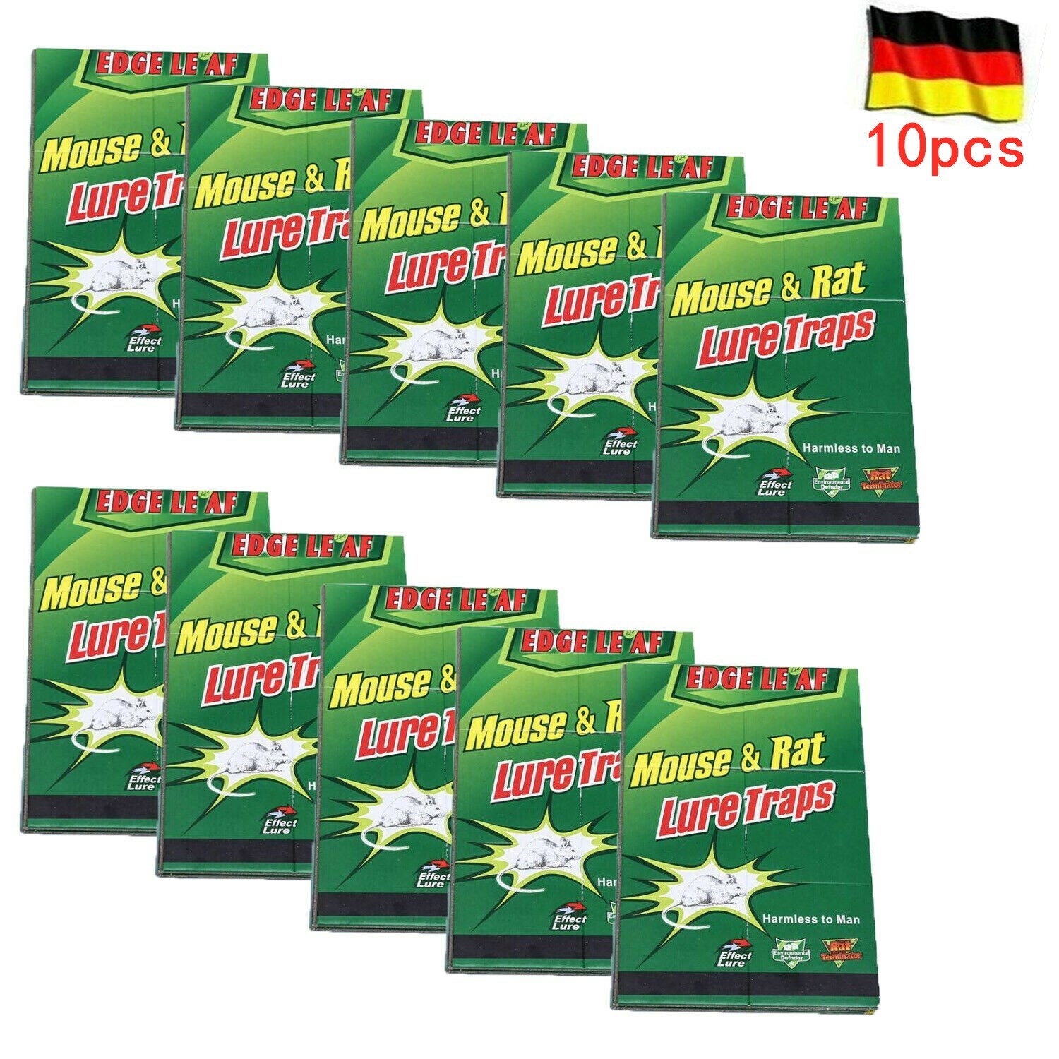 10PCS Ratte Kleber Fallen Bord Mäuse Maus Nagetier Super Klebrige Rattenkleber