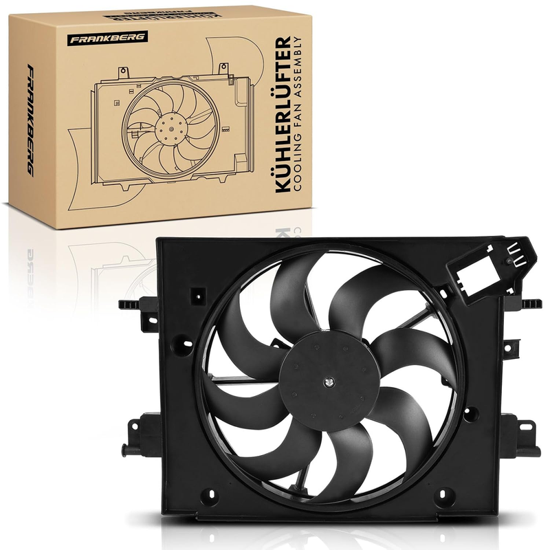 Radiator Cooling Fan Fit Dacia Duster HM HS 1.2 1.5 1.6 2010-2024 214811626R