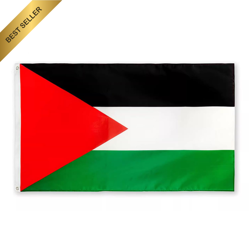 Palestine Flag - 90X150Cm Palestinian Flag Polyester with Brass Grommets | Durab