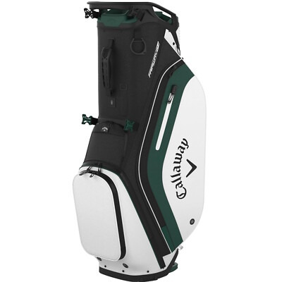 Сумка для гольфа Callaway Fairway 14 Stand - Черная / Охотничья/ Белая - Новинка 2024 года
