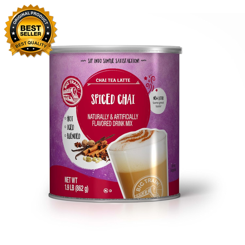 Spiced Chai Tea Latte Beverage Mix, 1.9 Pound (Pack of 1)