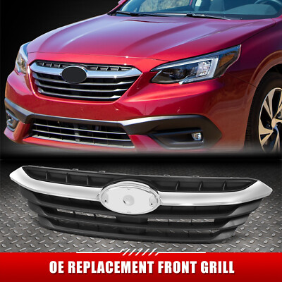 [Горизонтальные планки] Для 20-22 Subaru Legacy объемом 2,5 л Хромированная решетка радиатора