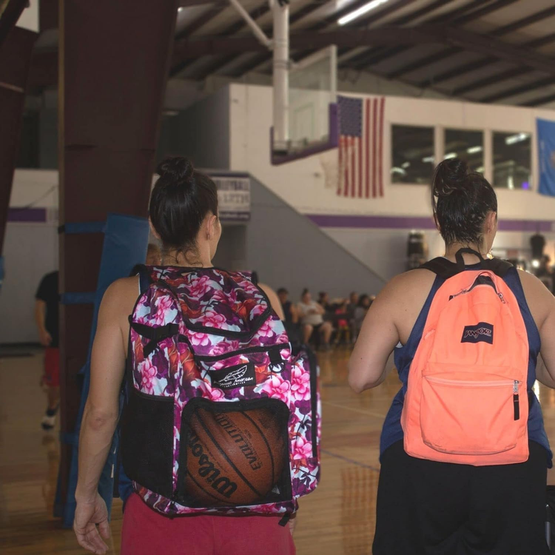 Basketball Backpack with Basketball Holder-Volleyball Backpacks-Soccer Backpack