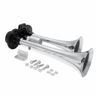 Chrome Dual-Tone Yankee Air Horn | eBay