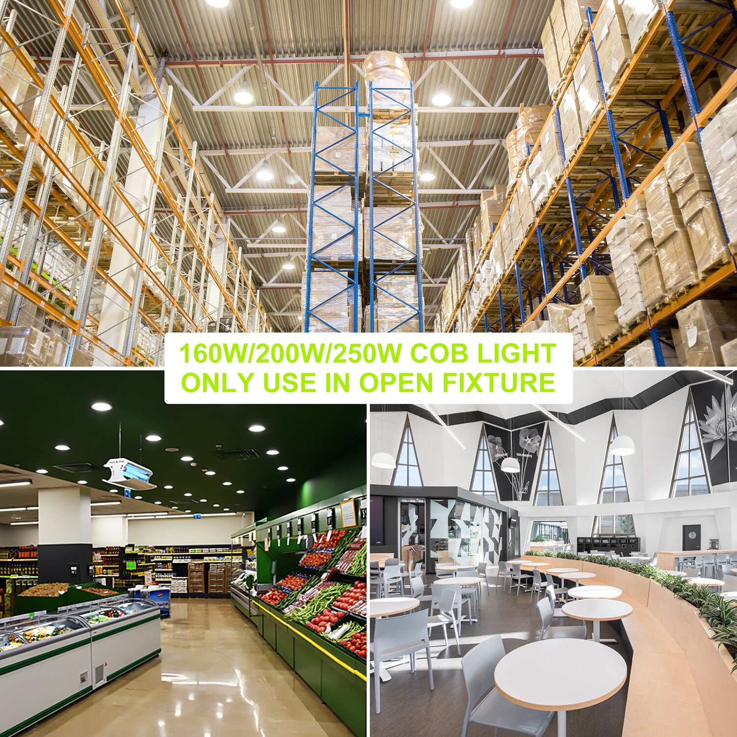 100W LED Corn Light Bulbs, 15000Lumen E39 Mogul Base 5000K Daylight  AC110-277V