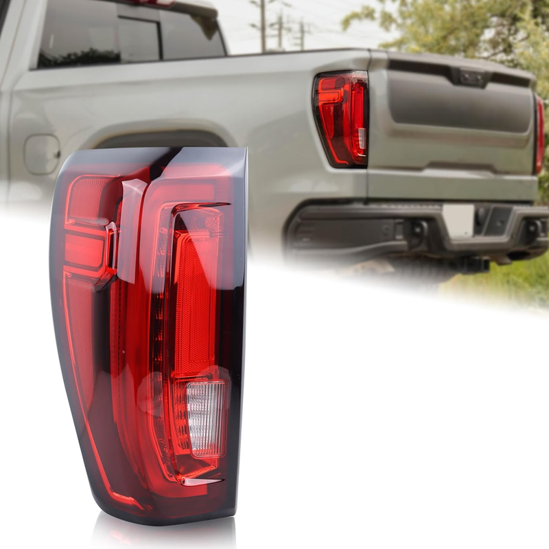 LED Type Tail Light Rear Assembly for 2019-2023 GMC Sierra 1500/2500 HD/3500 HD