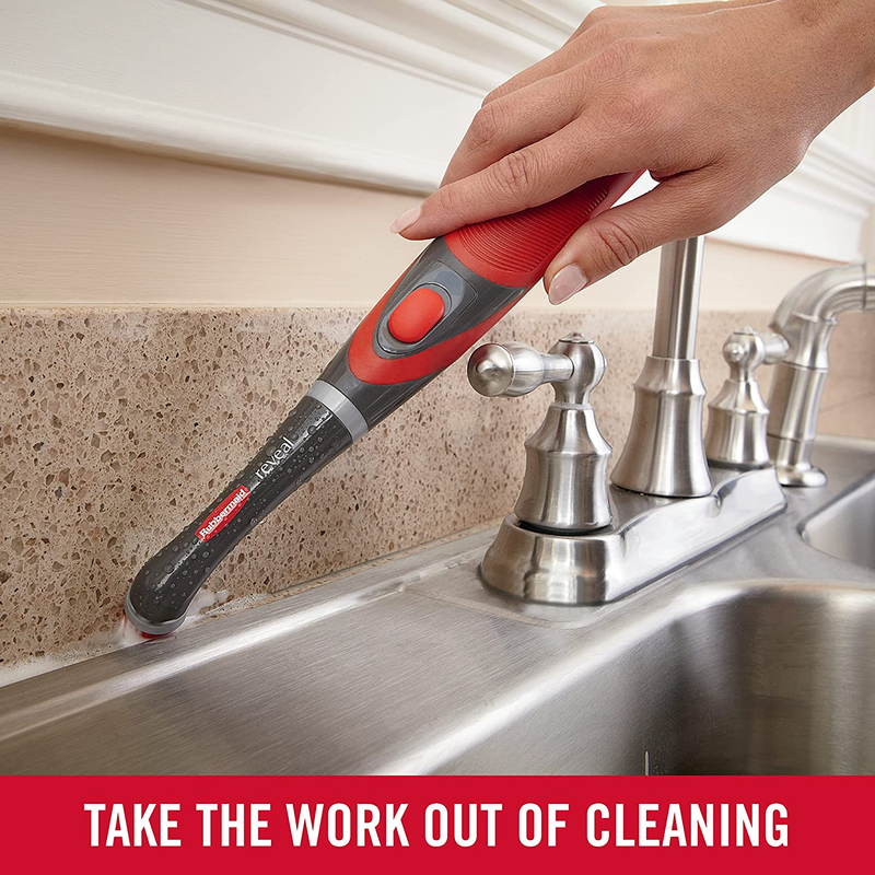 Reveal Power Scrubber, Grout & Tile Bathroom Cleaner, Shower Cleaner, and Bathtu