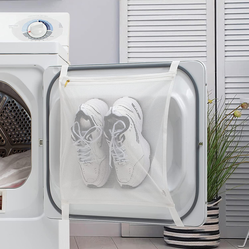 Sneaker Wash and Dry Bag for Dryer, Sneaker Drying Bag for Laundry, with Suction