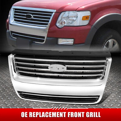 Для 06-10 Ford Explorer XLT/Limited Передняя решетка радиатора в стиле OE с эмблемой