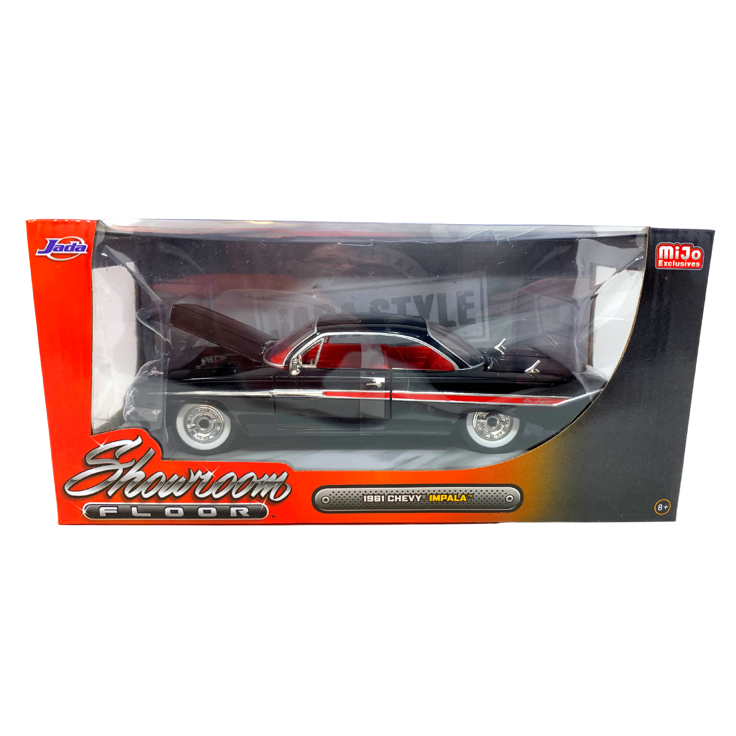 Jada Toys 1961 Chevy Impala Showroom Floor MiJo Exclusive 1