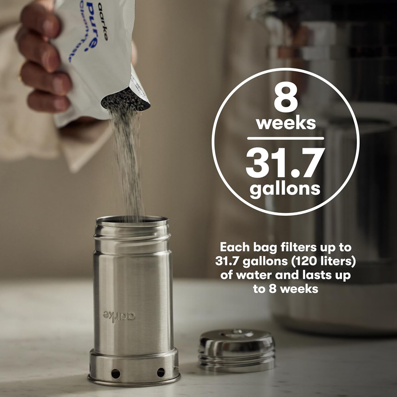 Pure Filter Refill Granules - Reduces Heavy Metals for Clean Water, Eco-Friendly