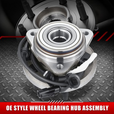 Для 95-09 Explorer Sport Trac Ranger B4000 Полный привод Подшипник и ступица переднего колеса с ABS