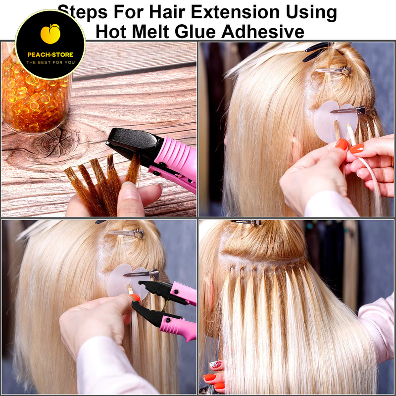 200 g Hair Extension Keratin Glue Granule Pellet Granule Bead Hot Fusion Extensi