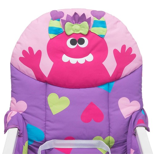 Fold Deluxe High Chair Monster Shelley Design Baby Toddler Feeding Folding Seat