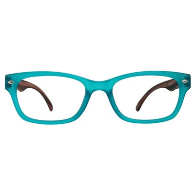 Unisex Men Women Rectangular Spring Hinge Power Clear Reading Reader Glasses