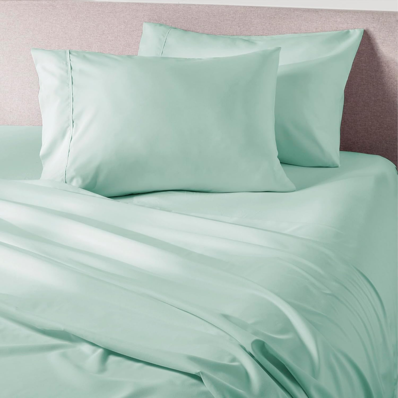 Mint Julep Sheet Set - 1500Tc Level of Softness - Extra Soft Cooling Sheets for Hot Sleepers and Night Sweats - Twin Size