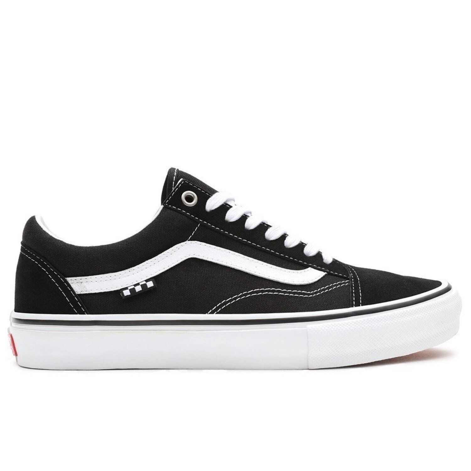 Черная белая обувь Vans Old Skool Pro Style VN0A5FCBY28