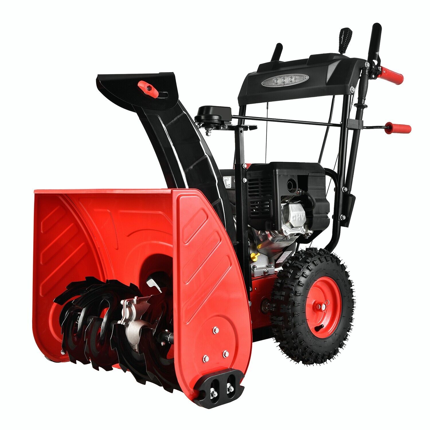 24-inch Gas Powered 212cc With Led Light/heated Handle