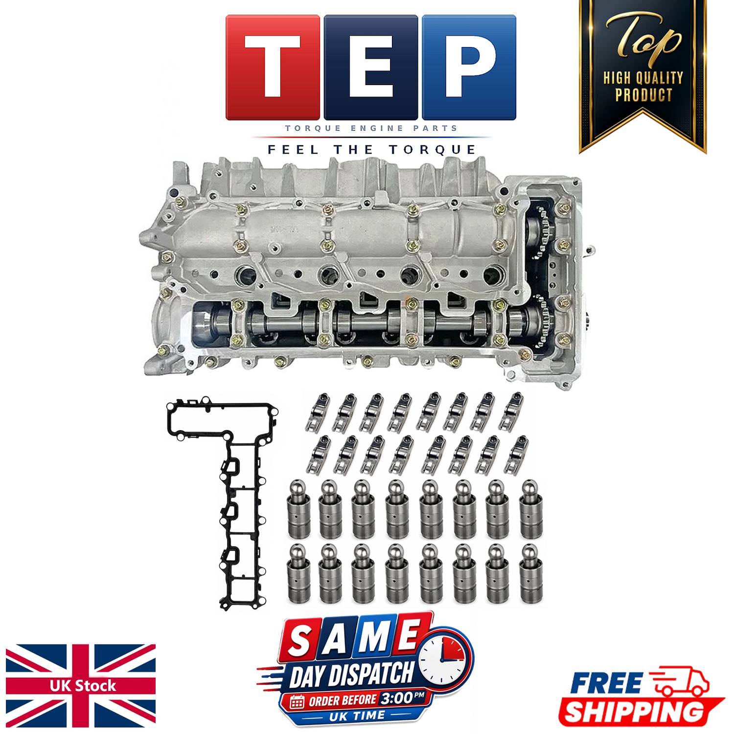 PEUGEOT FOCUS MOVANO DW10FUD 2.0 2.2 DIESEL CYLINDER HEAD COMPLETE & REBUILD KIT