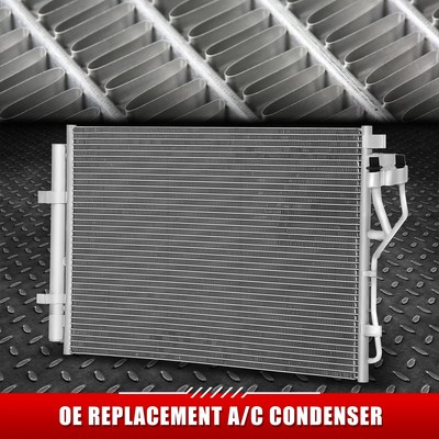 Для 11-13 Elantra/Elantra GT 1,8-литровый 2,0-литровый алюминиевый конденсатор переменного тока объемом 4 литра в стиле OE