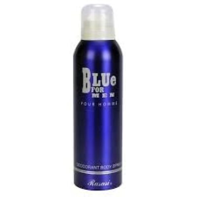 Rasasi Blue Pour Homme Deodorant Body Spray For Long Lasting Fragrance 200ml